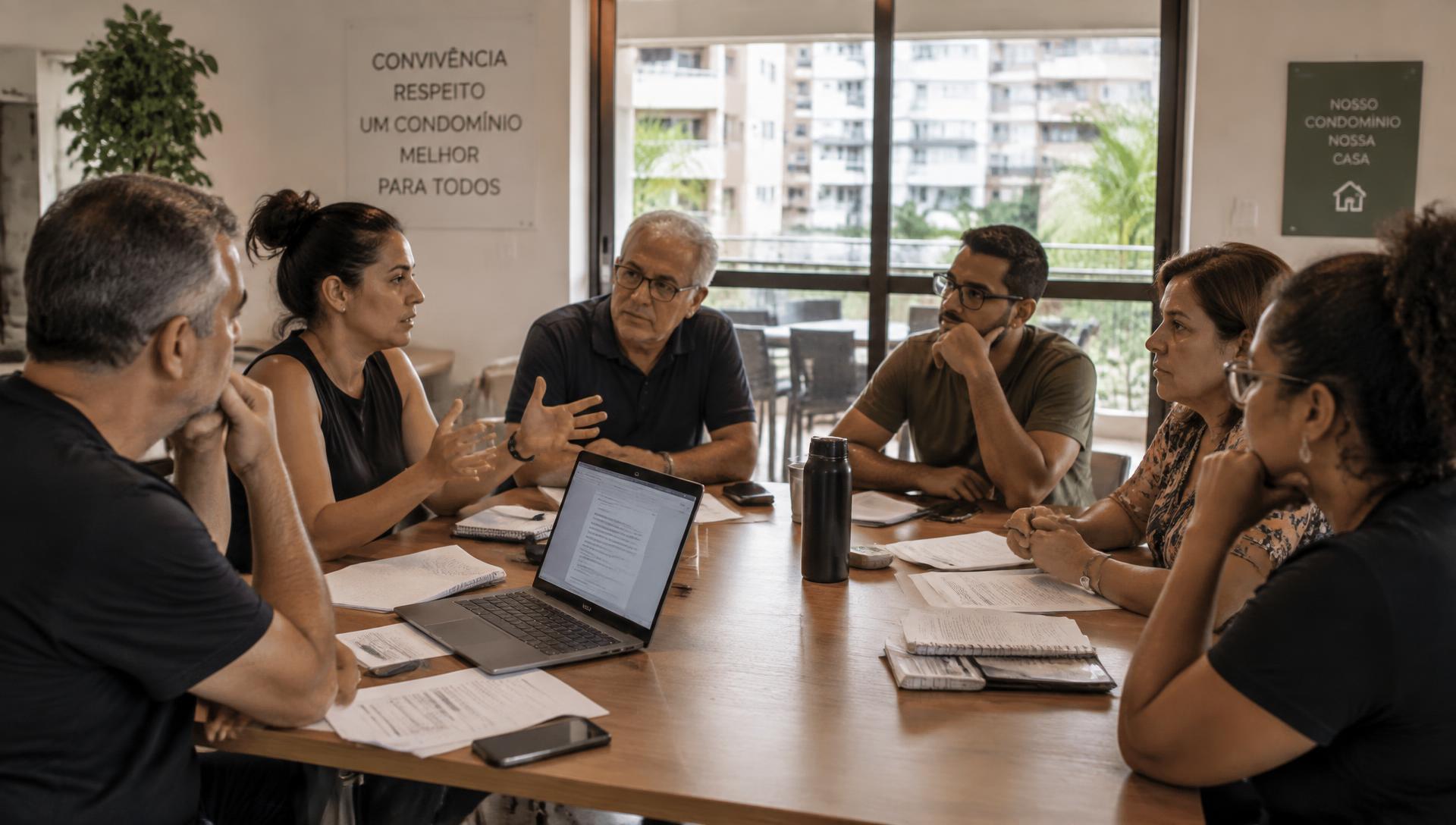 Reunião de condomínio
